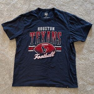 47 Brand Houston Texans Navy Tee